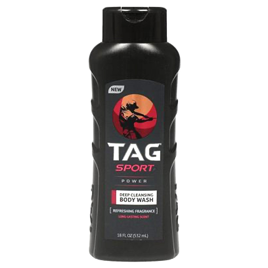 TAG BODY WASH 18 OZ SPORT POWER