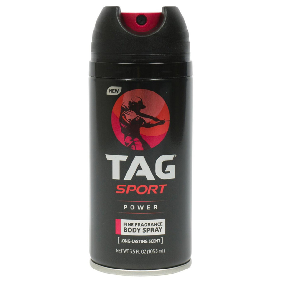 TAG DEO SPRAY 3.5 OZ SPORT POWER