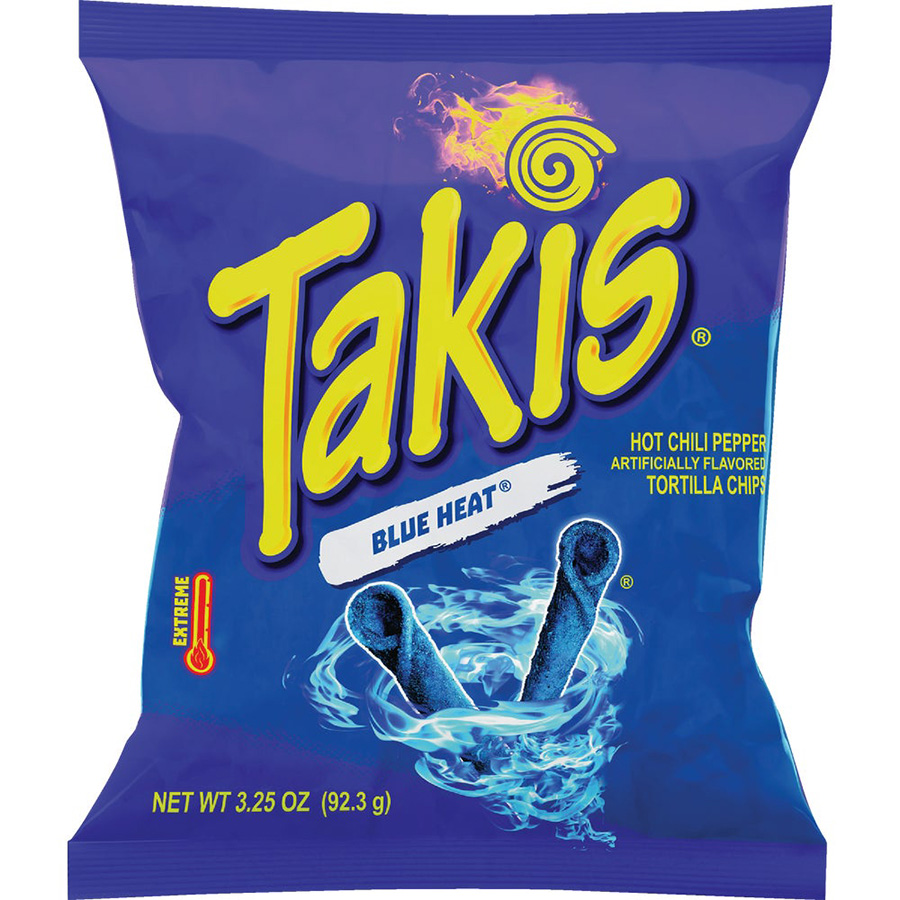 TAKIS CHIPS 3.25 OZ BLUE HEAT
