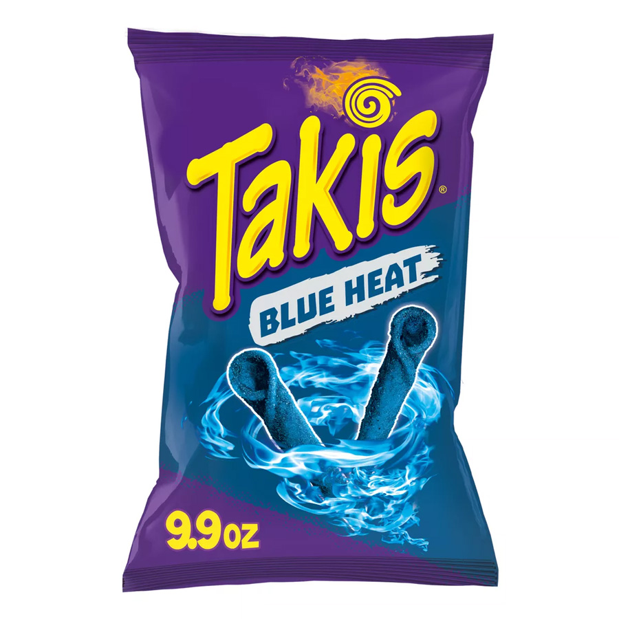 TAKIS CHIPS 9 OZ BLUE HEAT