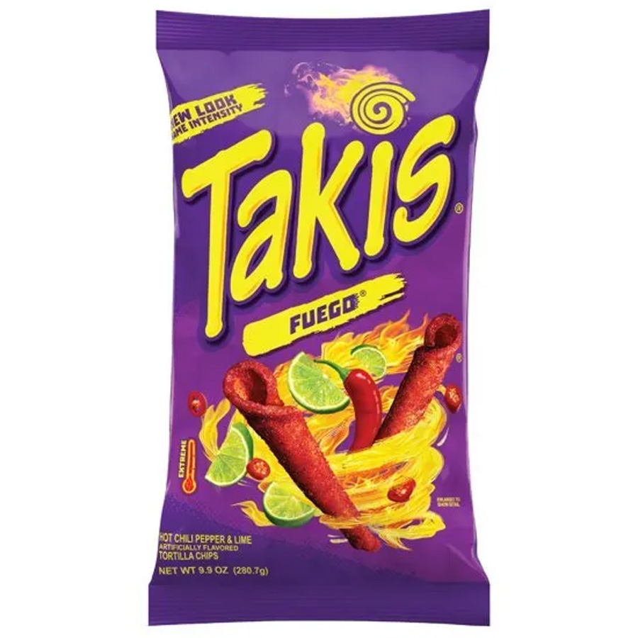TAKIS CHIPS 9 OZ FUEGO