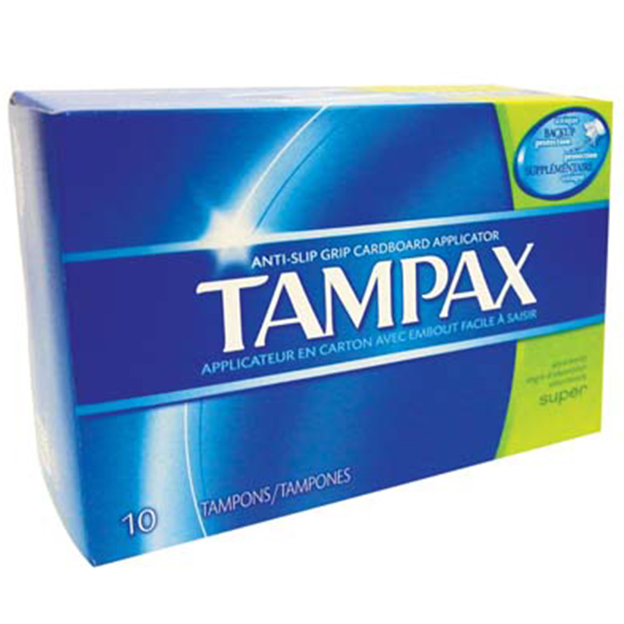 TAMPAX TAMPON 10 CT SUPER