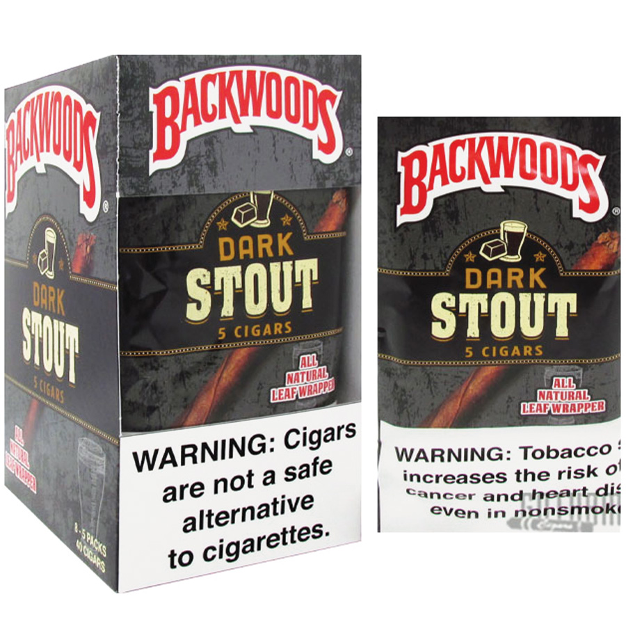 BACKWOODS CIGARS 5 CT DARK STOUT