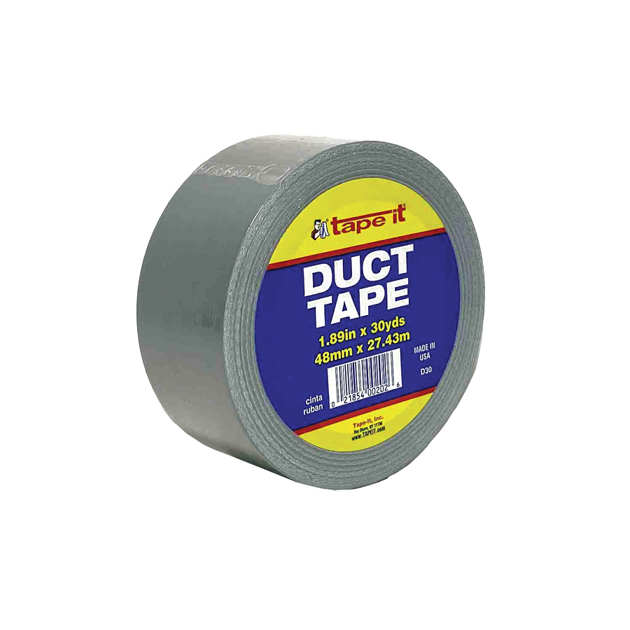 TAPE IT DUCT TAPE 1.89 IN X 30 YD SILVER