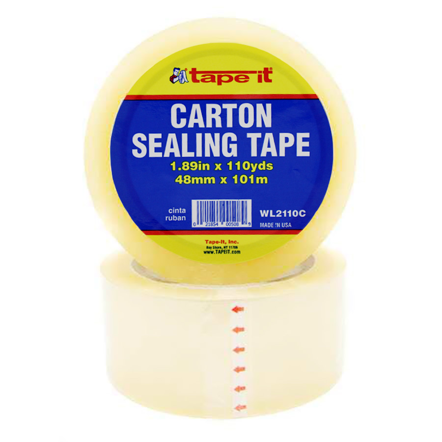 TAPE IT PACKING TAPE 1.89 IN X 110 YD CLEAR