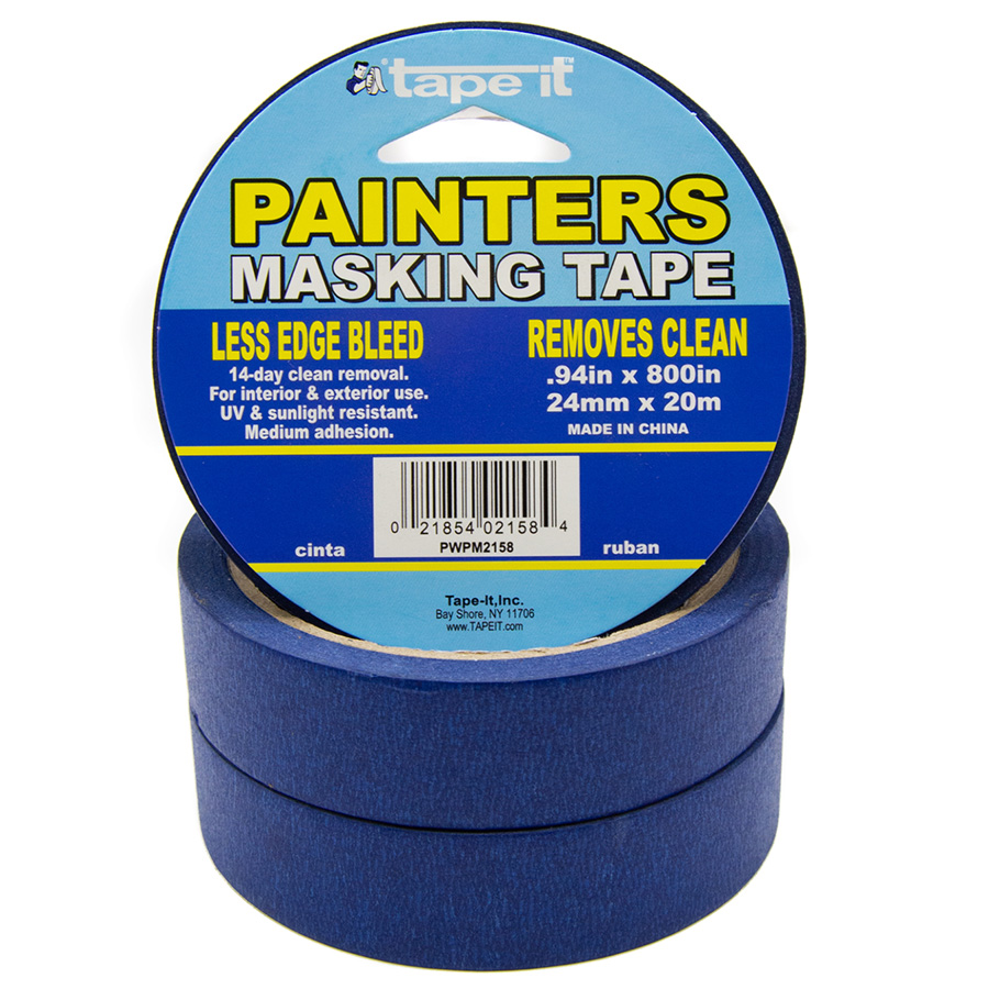 TAPE IT PAINTERS MASKING TAPE 0.94 X 800 IN BLUE