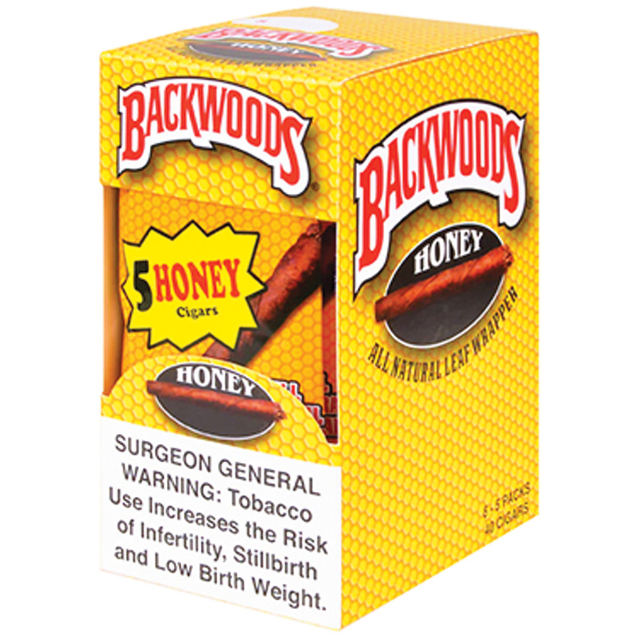 BACKWOODS CIGARS 5 CT HONEY