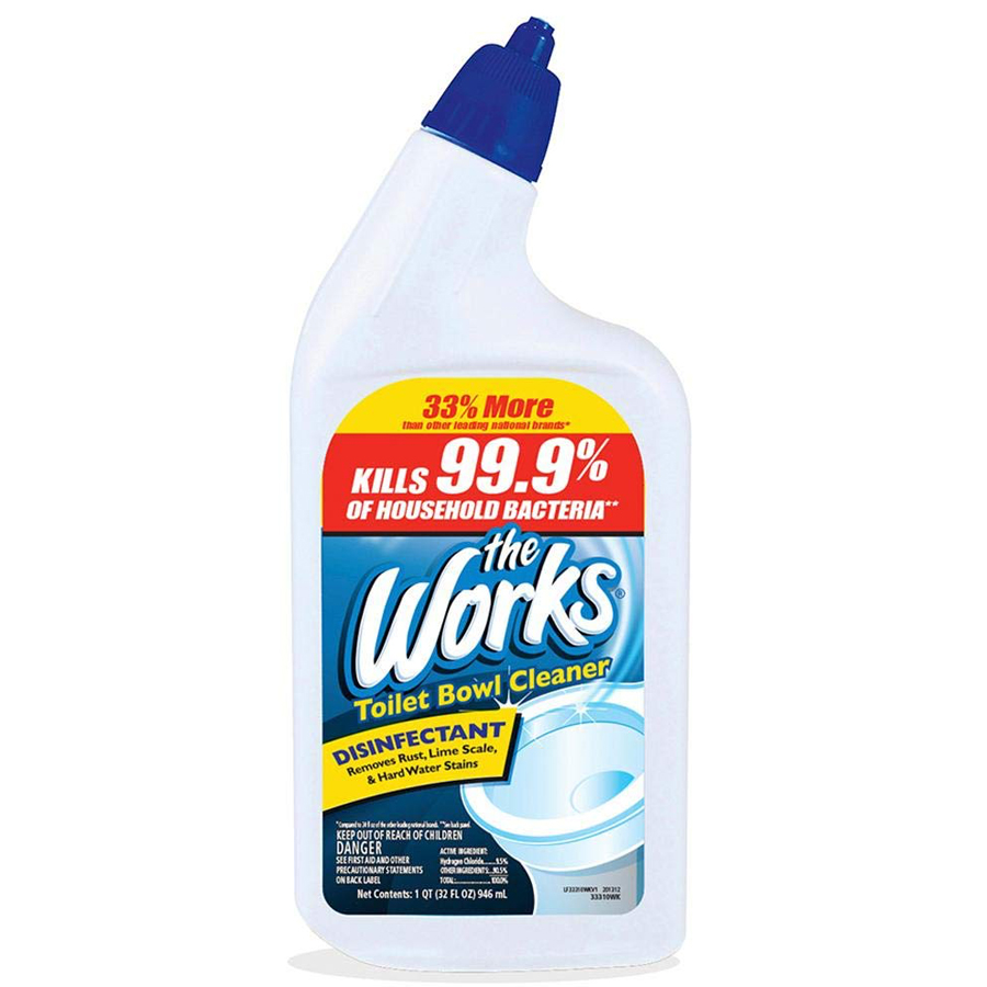 THE WORKS TOILET BOWL CLEANER 32 OZ LIQUID