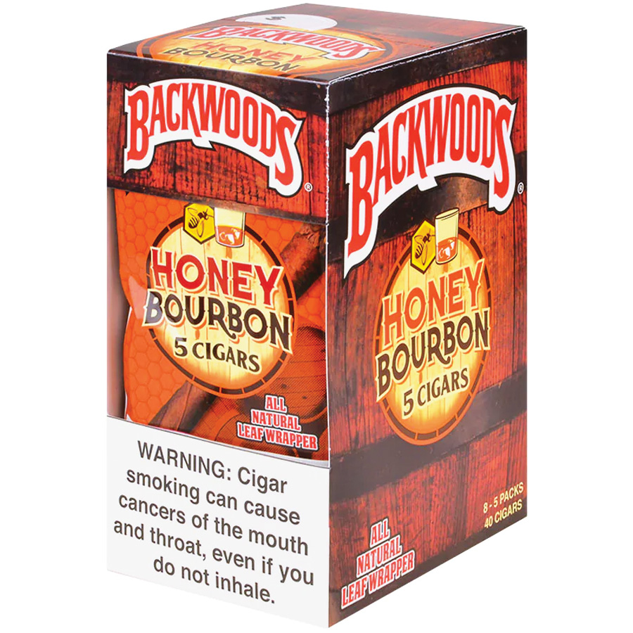 BACKWOODS CIGARS 5 CT HONEY BOURBON