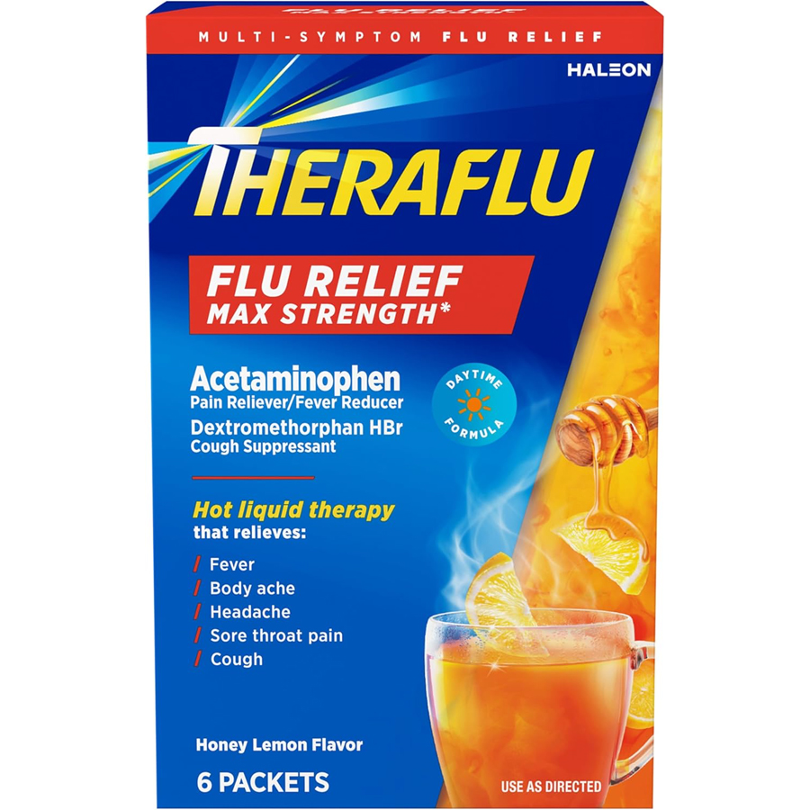 THERAFLU MAX STRENGTH RELIEF 6 CT DAYTIME