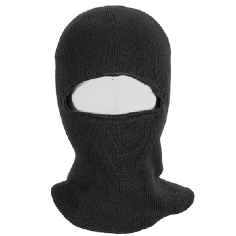 THERMAXXX WINTER FACE MASK 1 PK 1 HOLES WITH FLEECE LINING