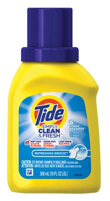 TIDE LIQ 10OZ SIMPLY REFRESHING BREEZE CLEAN & FRESH