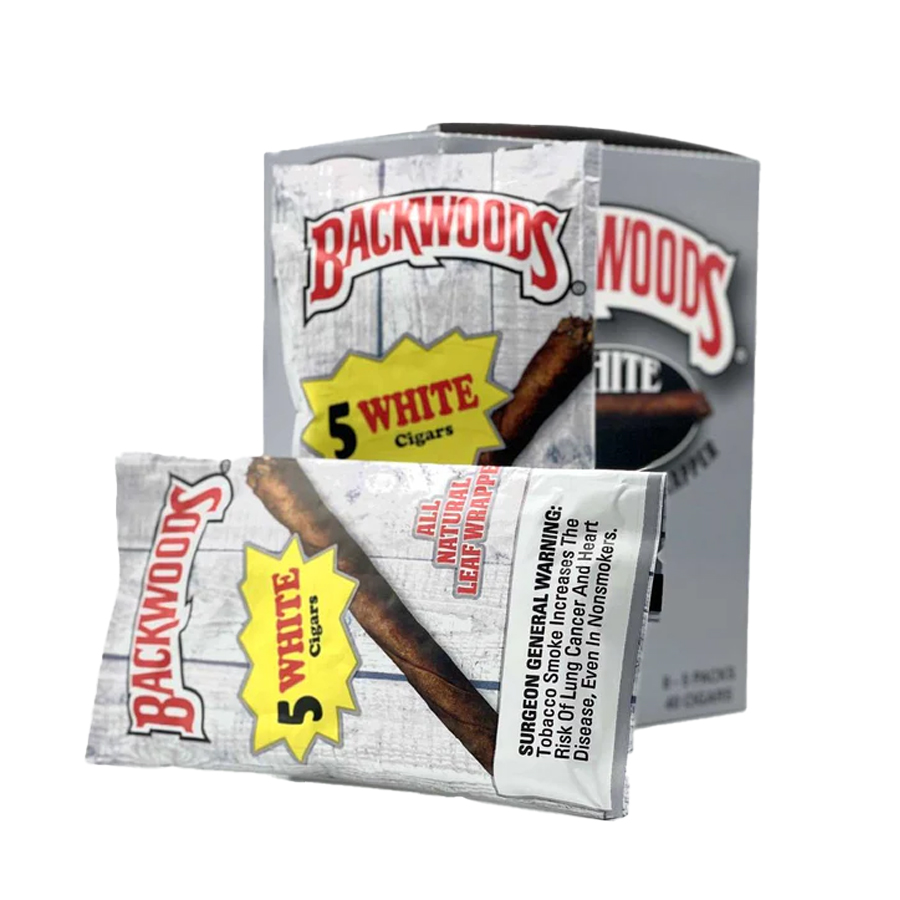 BACKWOODS CIGARS 5 CT WHITE