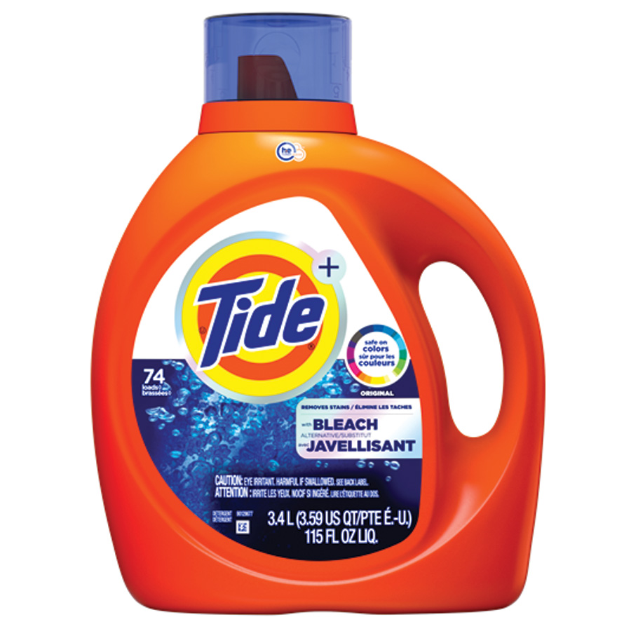TIDE LIQUID DETERGENT 115 OZ W/ BLEACH