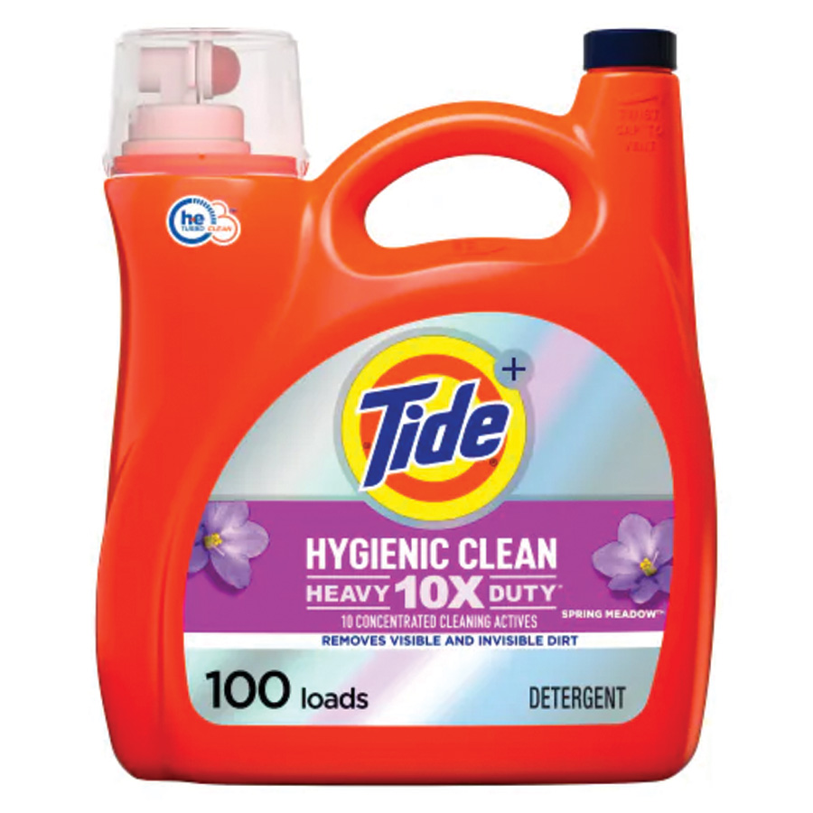 TIDE LIQUID DETERGENT 150 OZ SPRING MEADOW