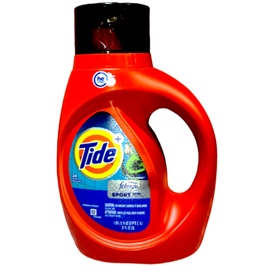 TIDE LIQUID DETERGENT 37 OZ SPORT