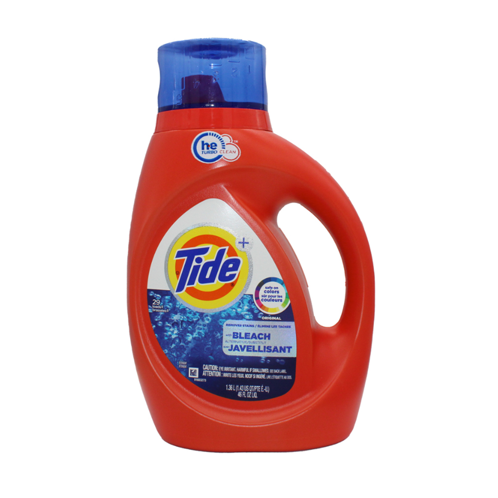 TIDE LIQUID DETERGENT 42 OZ ALTERNATIVE BLEACH