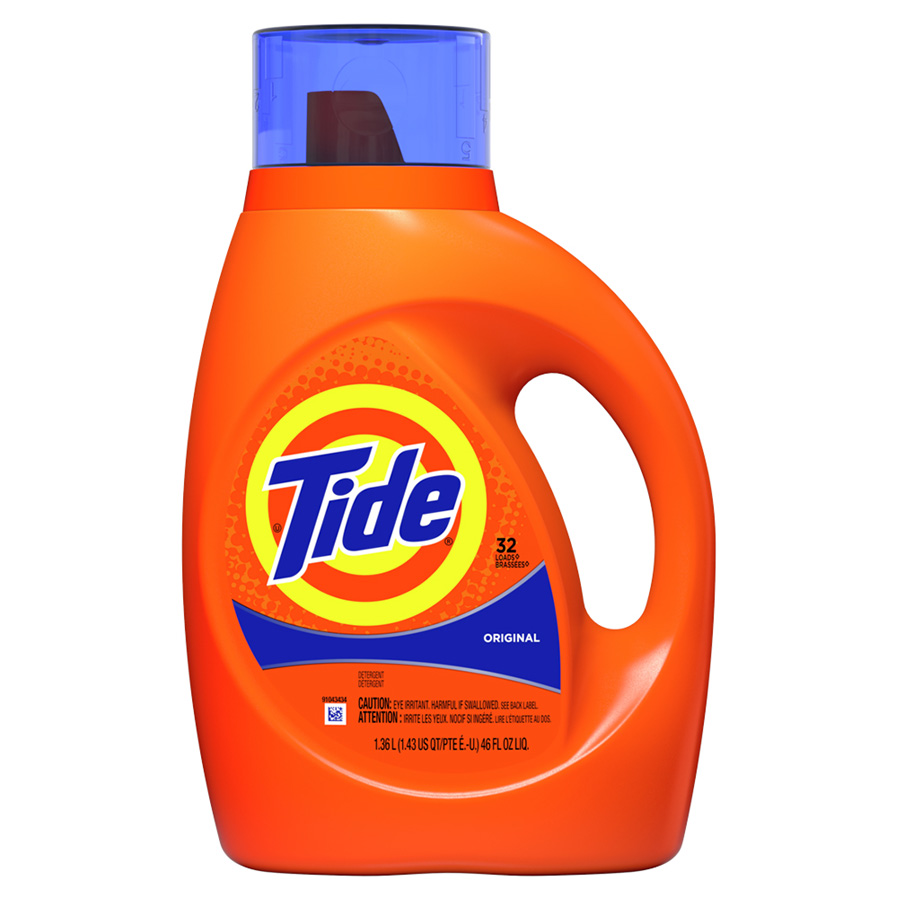 TIDE LIQUID DETERGENT 46 OZ ORIGINAL 32 LOADS