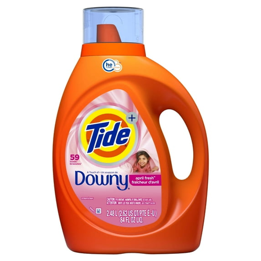 TIDE LIQUID DETERGENT 84.5 OZ (2.5 KG) W/DOWNY TOUCH OF FRESHNESS
