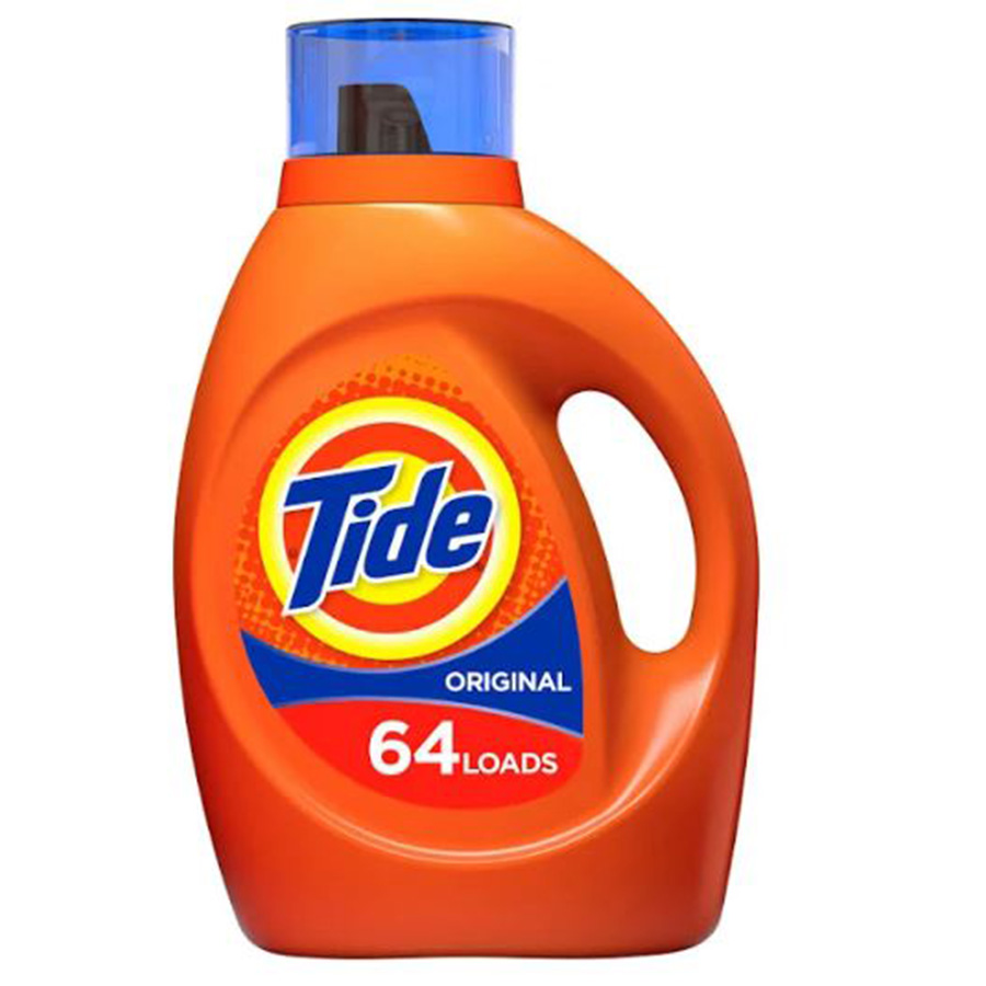 TIDE LIQUID DETERGENT 92 OZ ORIGINAL 64 LOADS