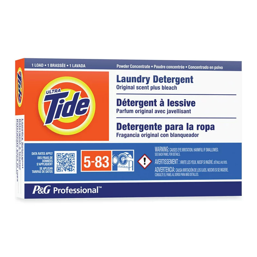TIDE POWDER DETERGENT W-BLACH 1.4 OZ OR