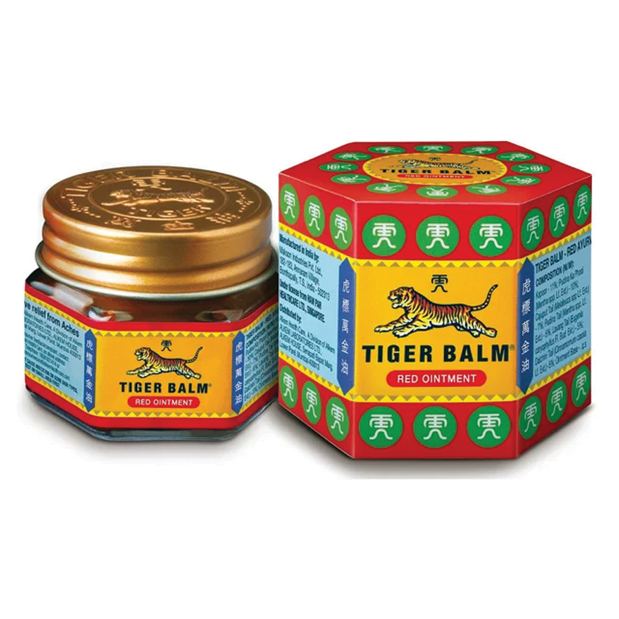 TIGER BALM PAIN RELEIVING OINTMENT 21 ML RED