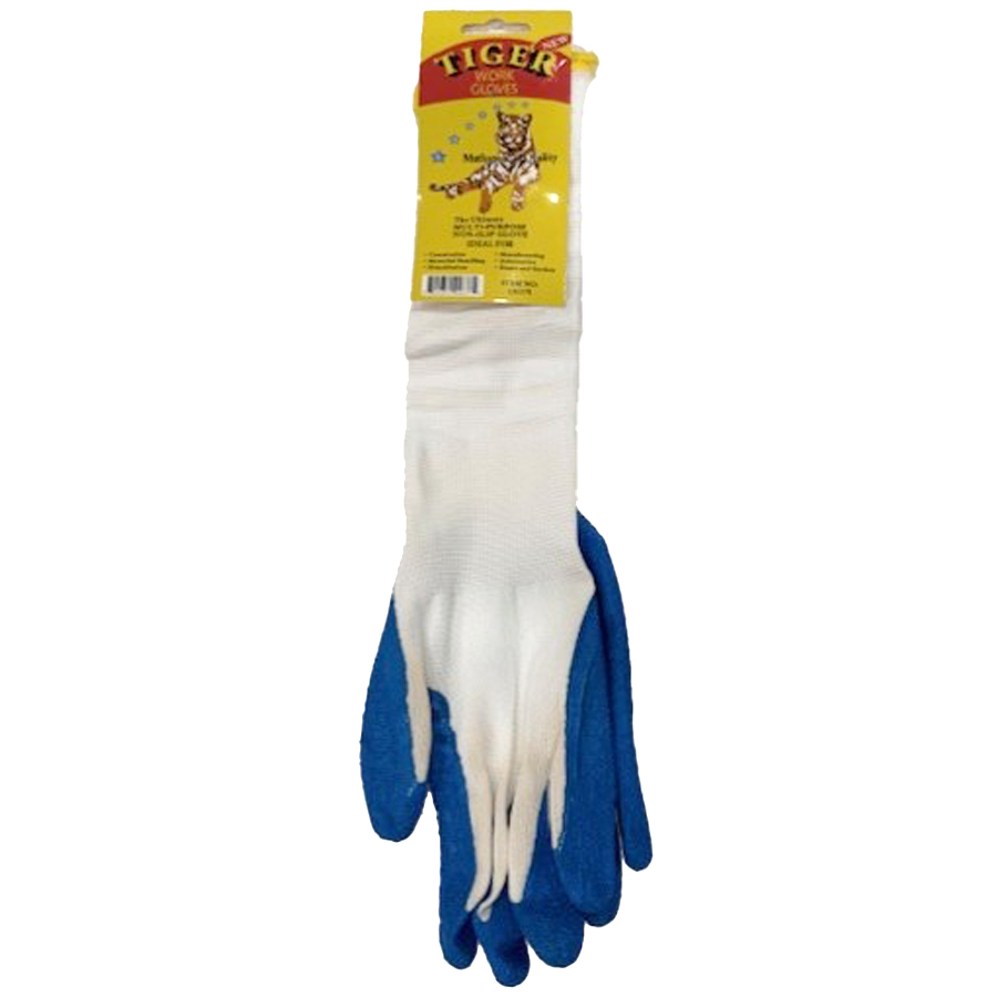 TIGER WORKING GLOVES 1 CT SMALL LONG