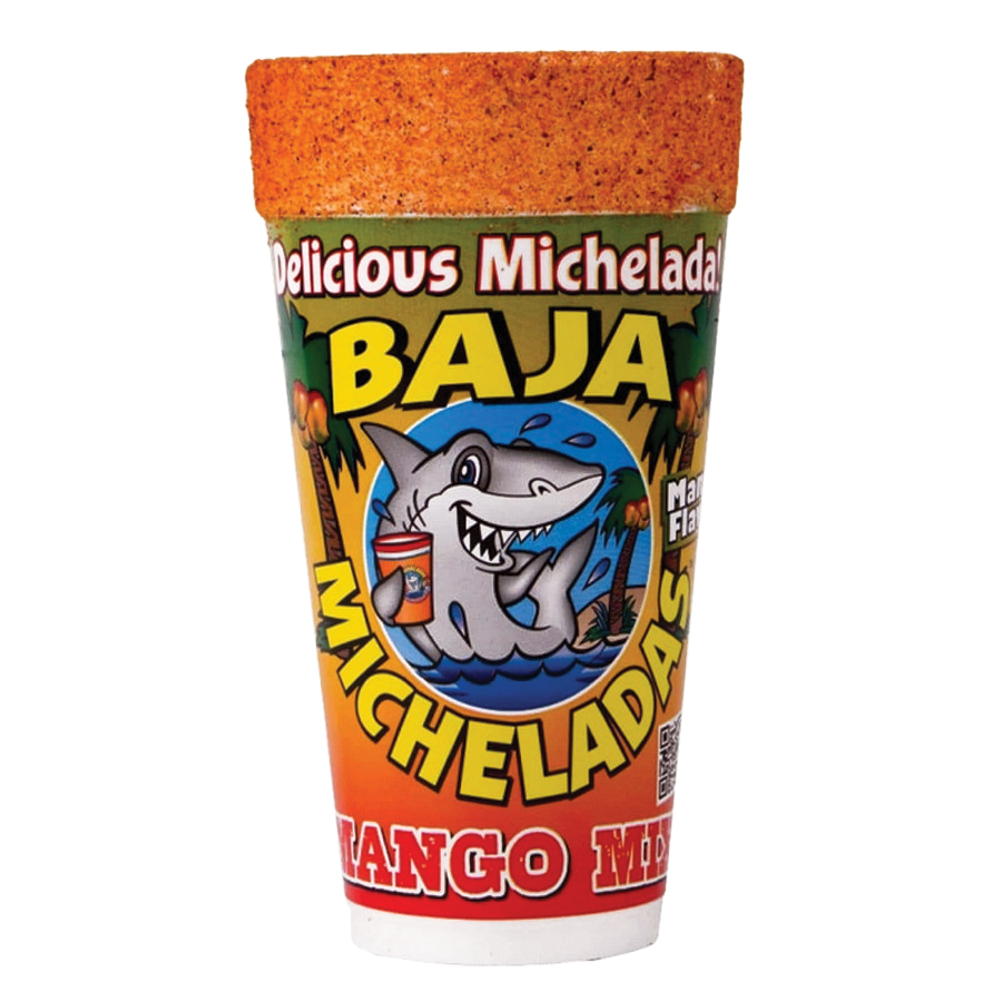 BAJA MICHELADA MIX FOAM CUP 1 CT MANGO