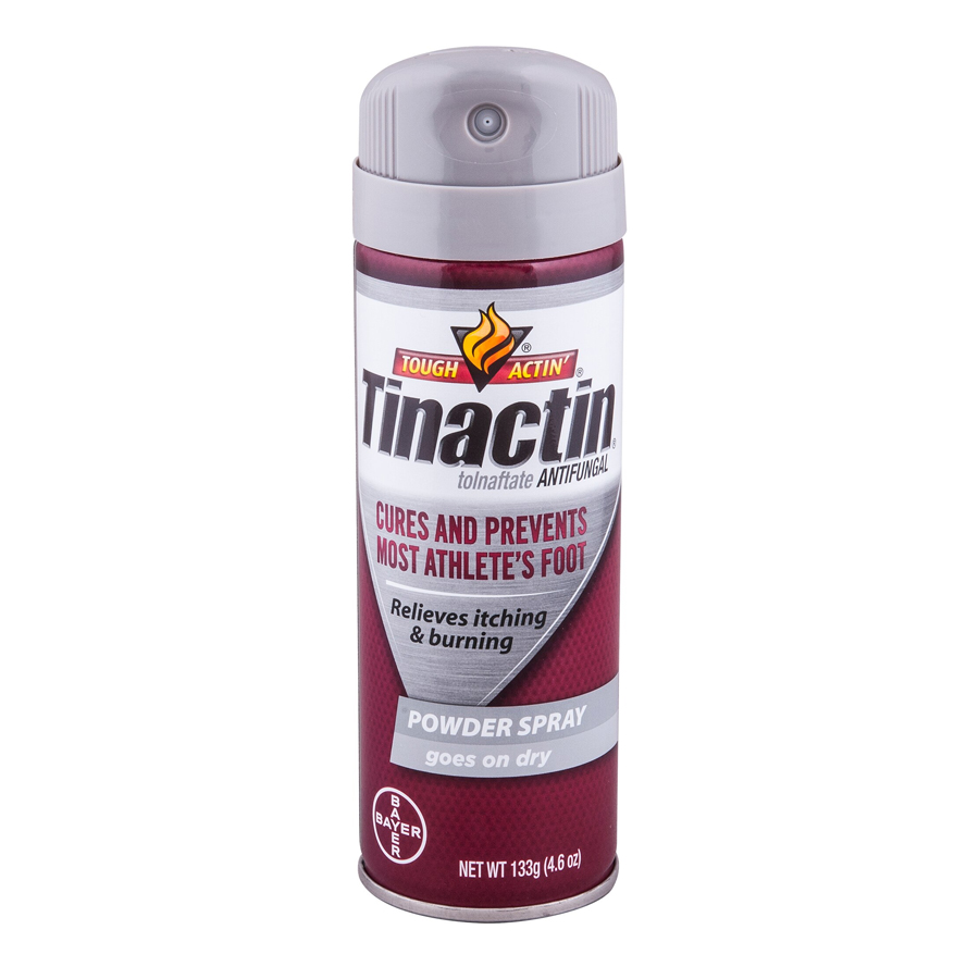TINACTIN ANTIFUNGAL POWDER SPRAY 4.6 OZ / 133 G FOR ATHLETE'S FOOT