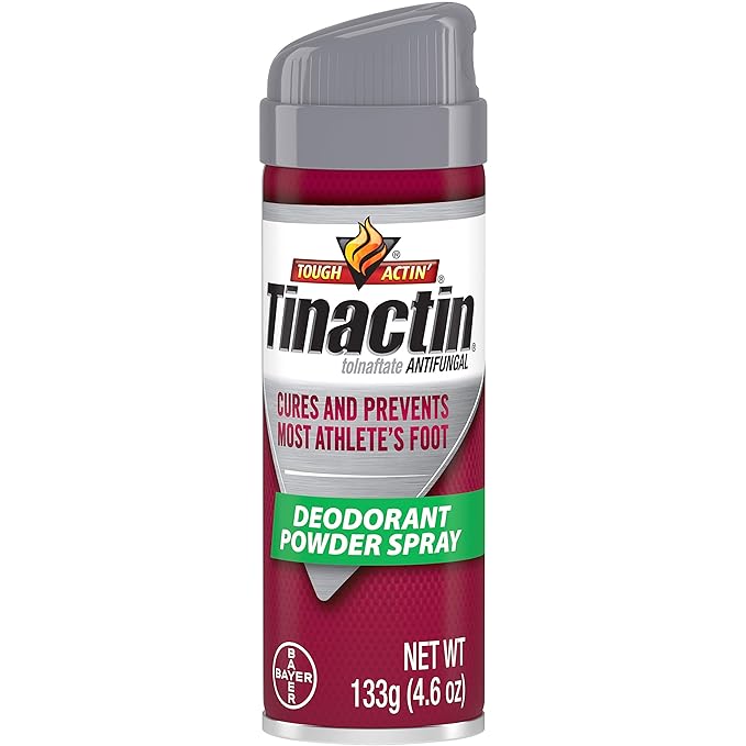 TINACTIN ATHLETES FOOD POWDER SPRAY 4.6 OZ / 133 G