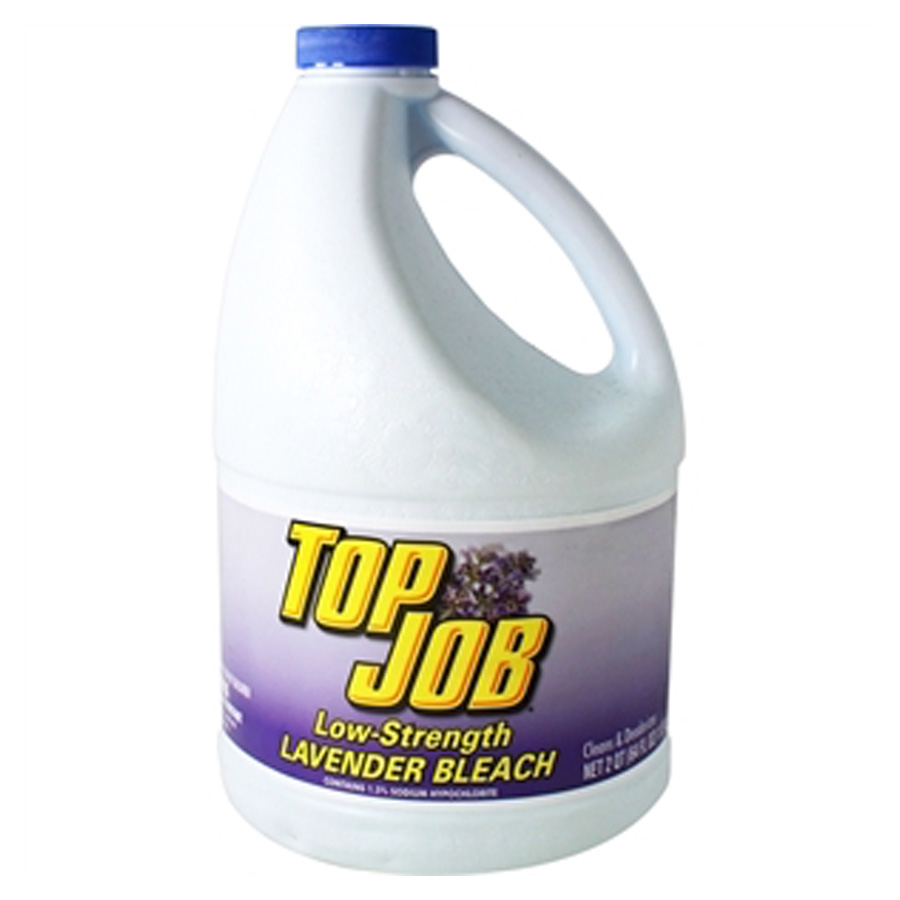 TOP JOB LIQUID BLEACH 64 OZ LAVENDER