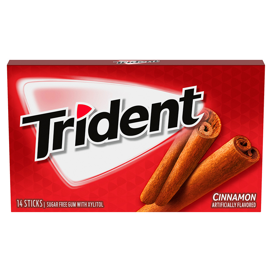TRIDENT GUM 14 STK CINNAMON