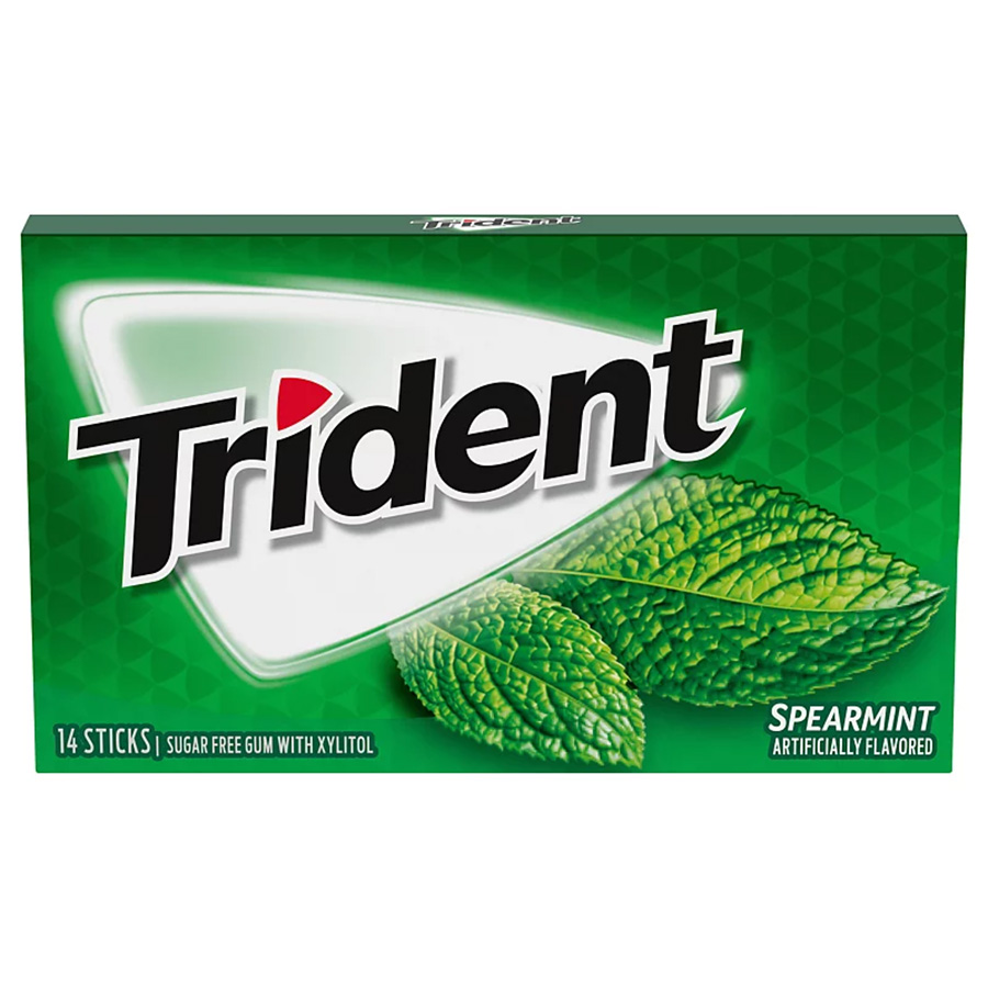 TRIDENT GUM 14 STK SPEARMINT