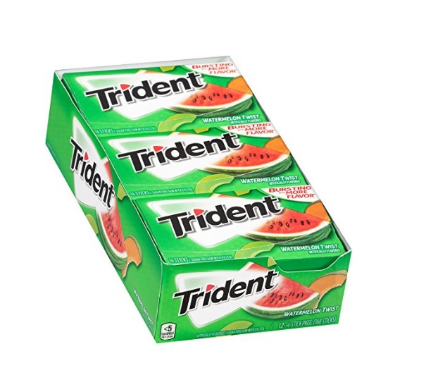 TRIDENT GUM 14 STK WATERMELON TWIST