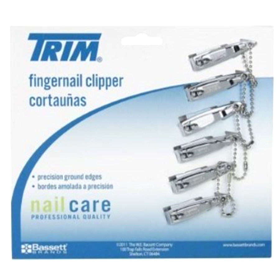 TRIM NAIL CLIPPER 12 CT BOARD