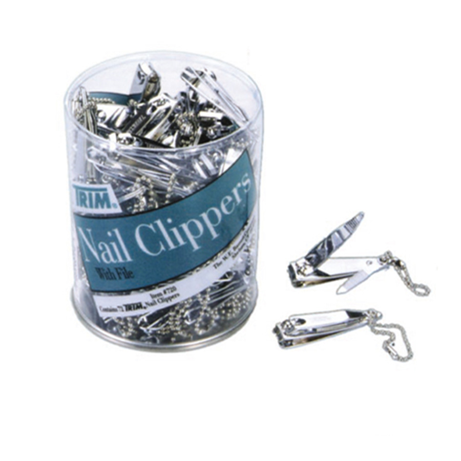 TRIM NAIL CLIPPER 72 CT JAR FINGER NAIL