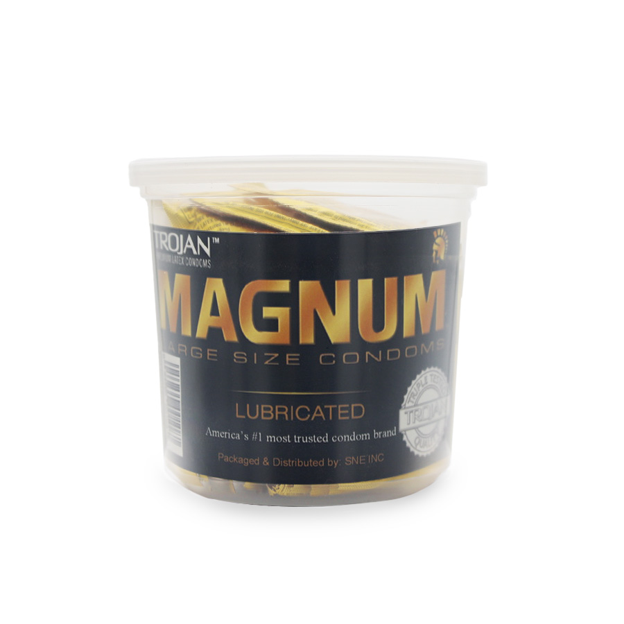 TROJAN CONDOMS 48 CT MAGNUM JAR