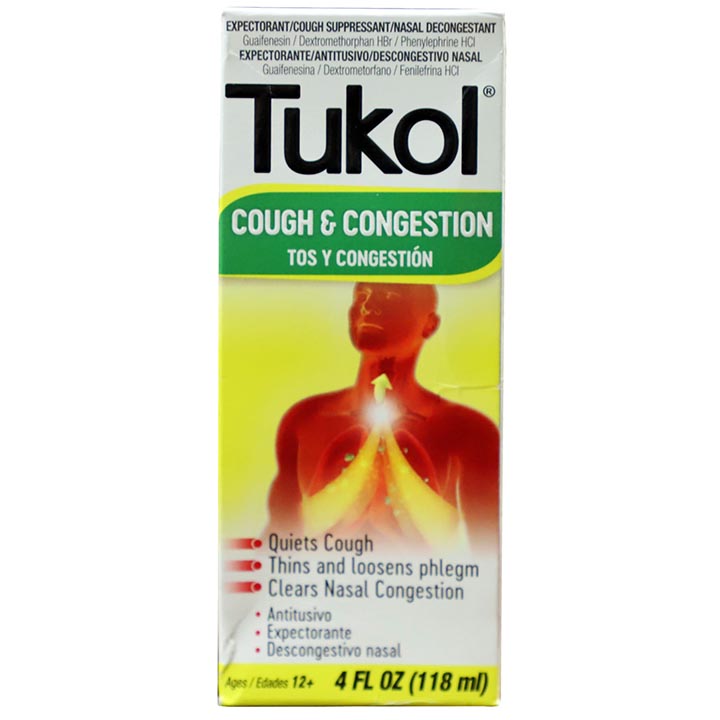 TUKOL COLD SYRUP 4 OZ MULTI SYMPTOM COLD