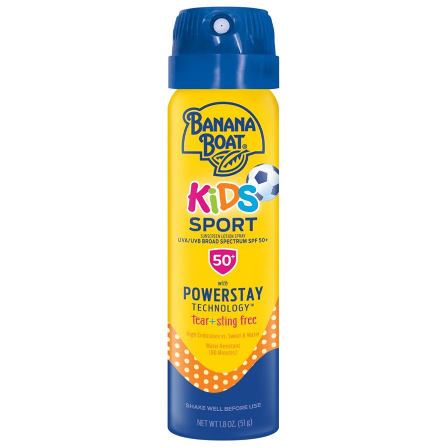 BANANA BOAT SUN SCREEN KIDS SPORT 1.8 OZ SPF 50 +