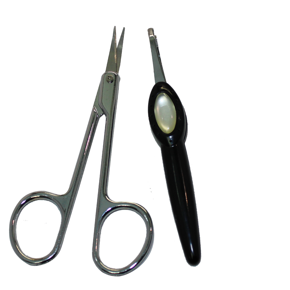 TWEEZER & SCISSOR 2 PK DISP 4IN FISH BOWL COUNTER DISPLAY