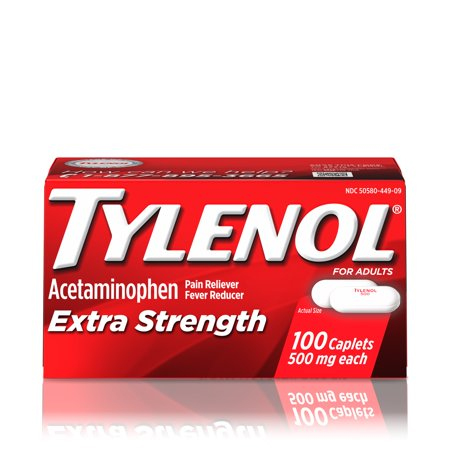 TYLENOL CAPLETS EXTRA STRENGTH 24 CT CAP EX-STRENGTH