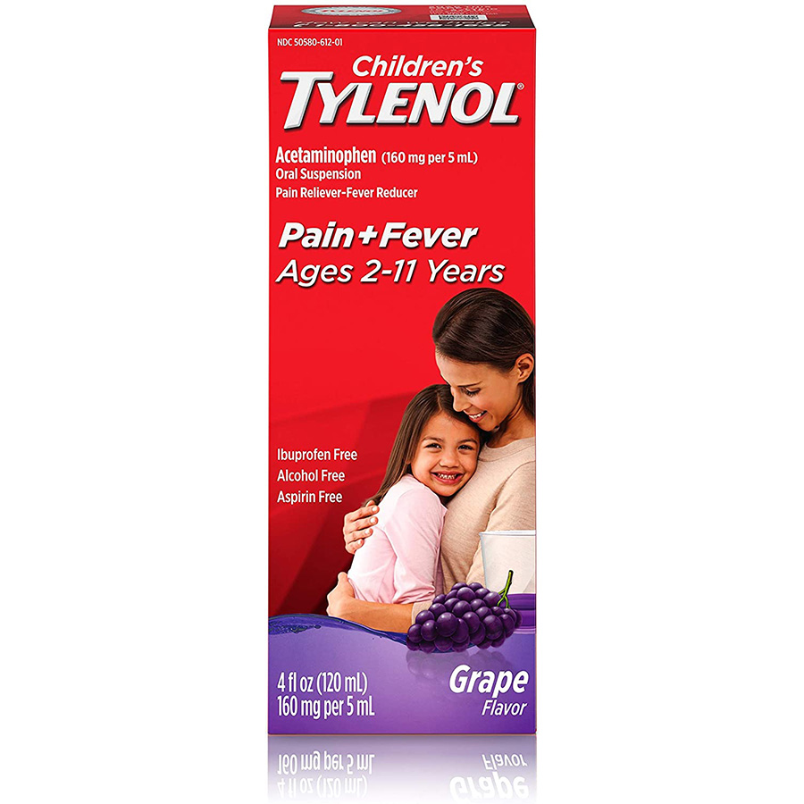 TYLENOL CHILDREN 4 OZ PAIN & FEVER GRAPE