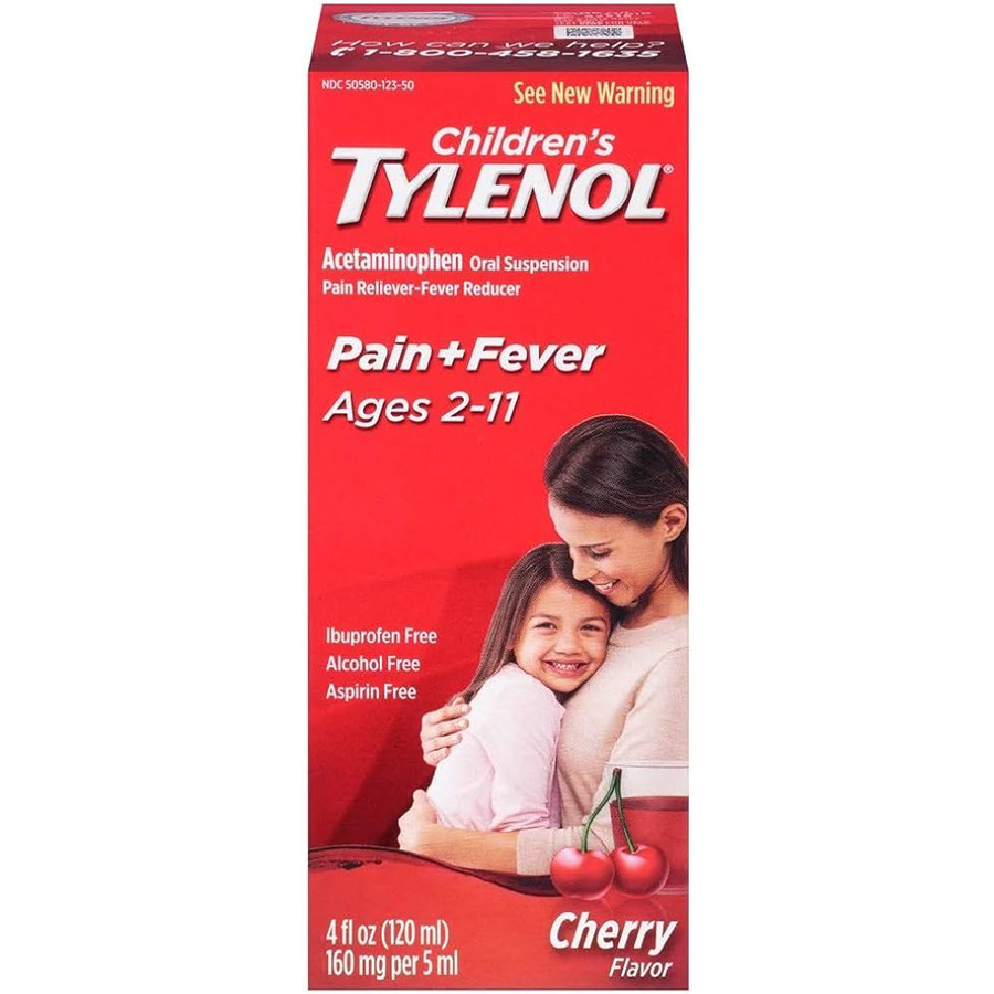 TYLENOL CHILDREN PAIN AND FEVER RELIEF 4 OZ CHERRY