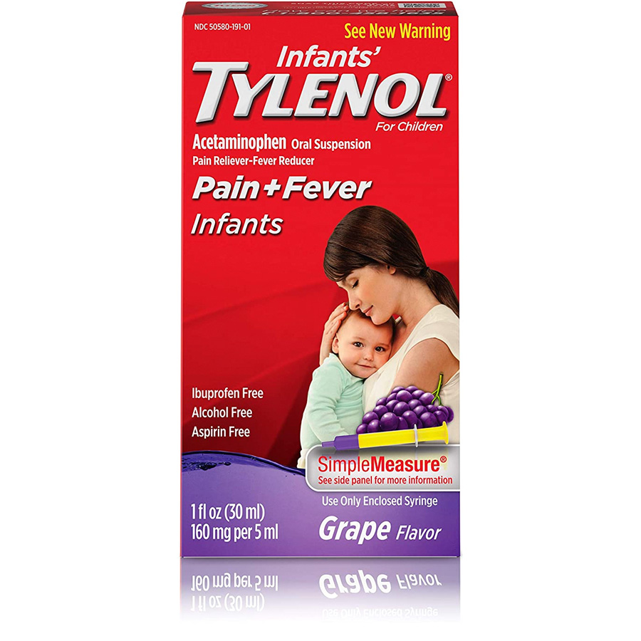 TYLENOL INFANT 1 OZ GRAPE
