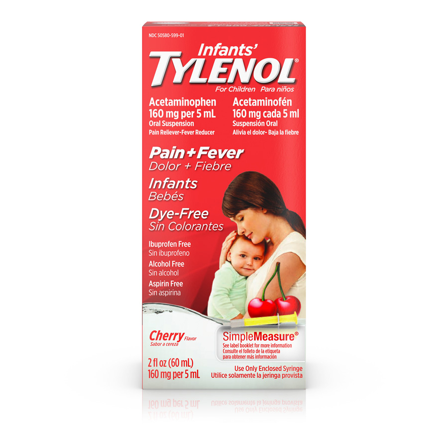 TYLENOL PAIN+FEVER 2 OZ INFANTS CHERRY DF