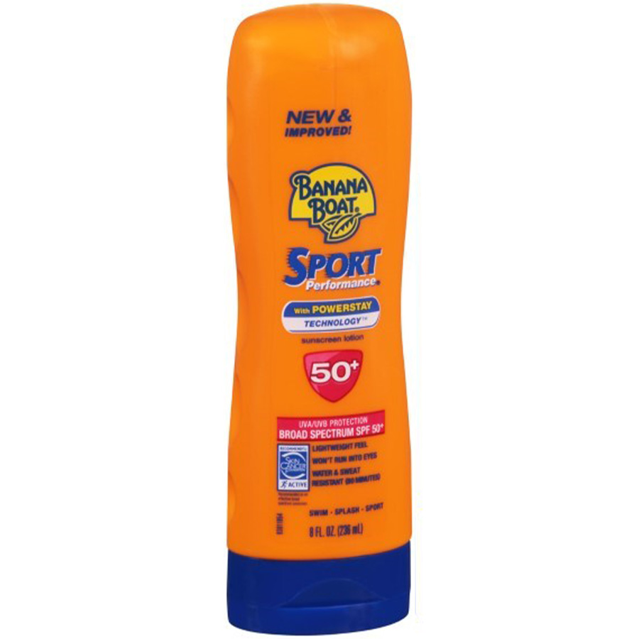 BANANA BOAT SUN SCREEN LOTION 8 OZ SPF50