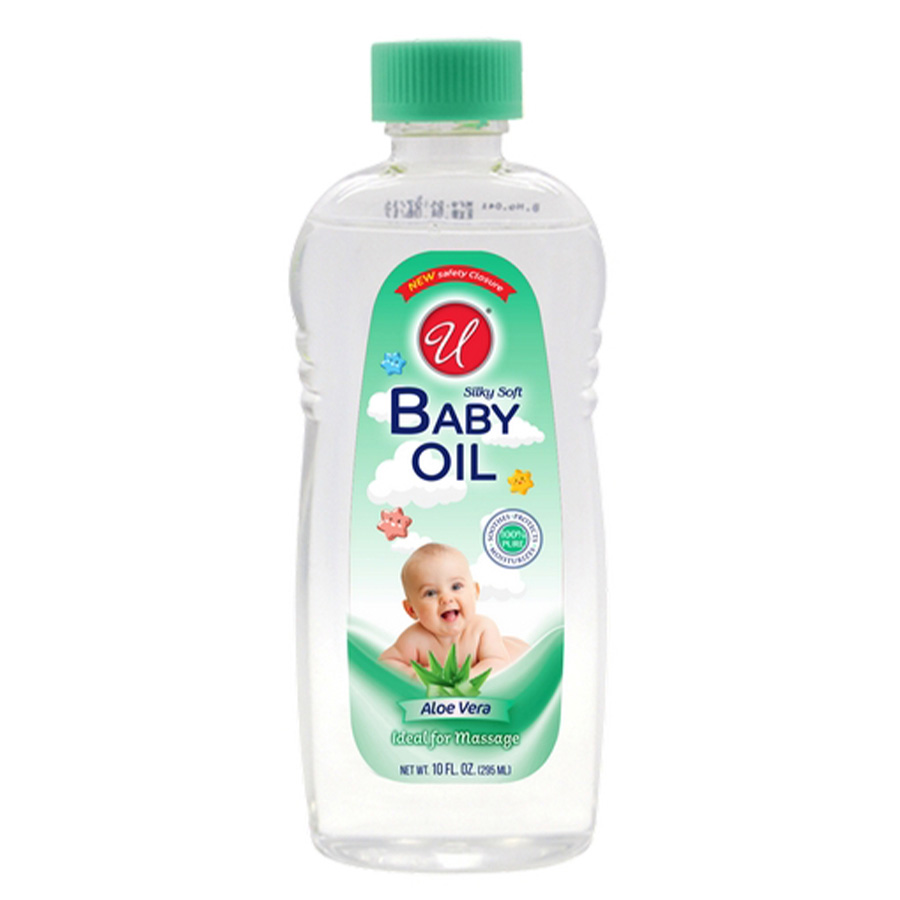 UNIVERSAL BABY OIL 10 OZ ALOE