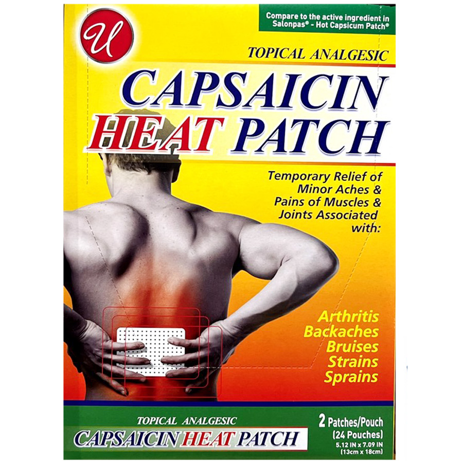 UNIVERSAL CAPSAICIN HEAT PATCH 2 CT