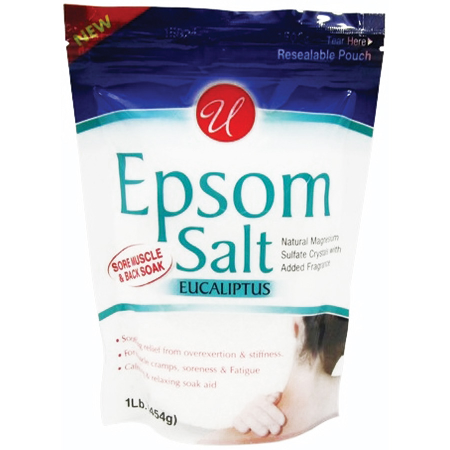 UNIVERSAL EPSOM SALT 1 LB SORE MUSCLE & BACK BAG