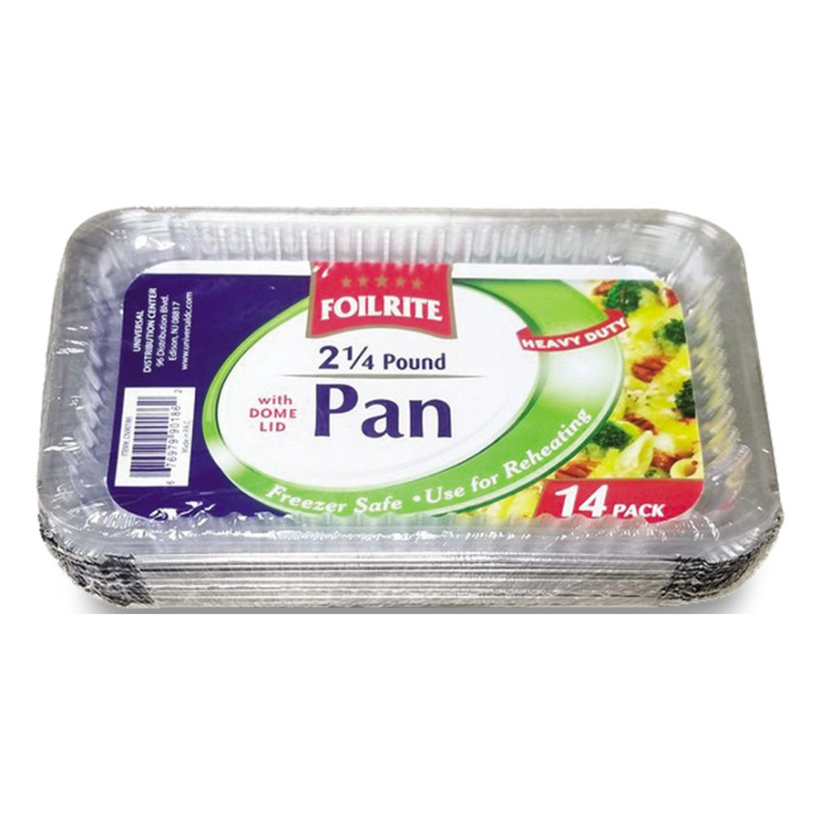 UNIVERSAL PAN 2 1/4 LB 14 CT WITH DOME LID